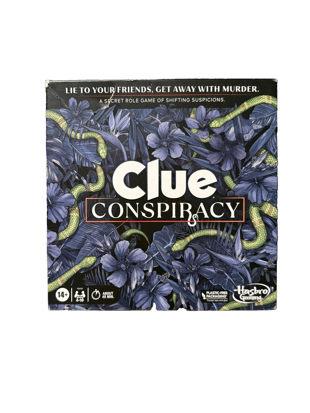 Clue Conspiracy Board Game Murder Mystery Roleplaying Game 4-10 Players